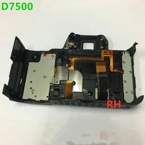 98%NEW For Nikon D7500 Back Cover Rear Shell Case with LCD Display Screen Window Protector Button Hinge Flex Cable Camera P