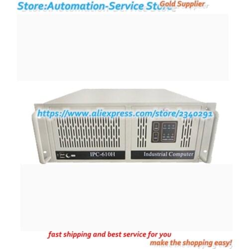 610H 4U Industrial Chassis Chassis Industrial Chassis Server Chassis Slot 7 Slot Window Double Packing