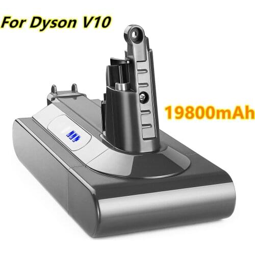 2021New Replacement 25.2V 19800mAh Lithium Replacement Battery For Dyson Vacuum Cleaner cyclone V10 Absolute SV12 V10 Fluffy V10