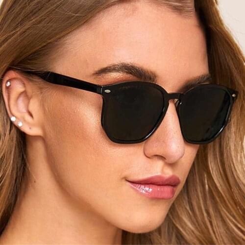 Brand Small Sunglasses Women Fashion Black Square Sun Glasses Men Luxury Brand Vintage Traveling Eyewear UV400 Goggles Oculos