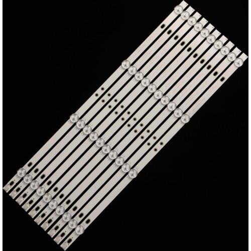 10pcs LED Backlight strip for 49inch 50 inch akai aktv505 TV DS50M73-DS07-V01 DSBJ-WG 2W2006-DS50M7301-01