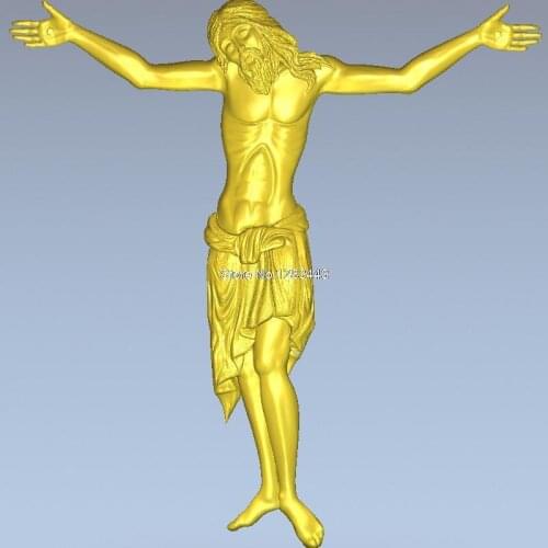 High quality New 3D model for cnc 3D carved figure sculpture machine in STL file Jesus_12