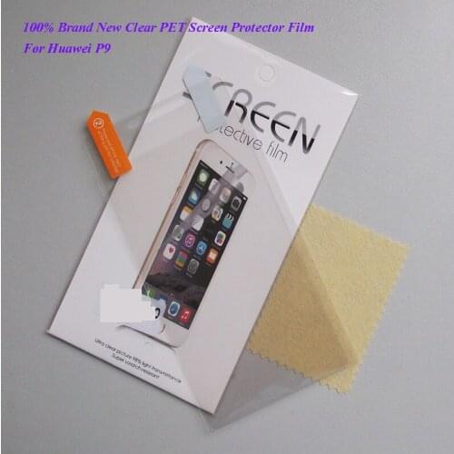 Good Quality Ultra Clear Film For Huawei P9 Screen Protector 5.2'' Phone 100PCS/Lot FREE SHIPPING