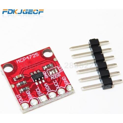 10pcs MCP4725 I2C DAC Breakout module development board