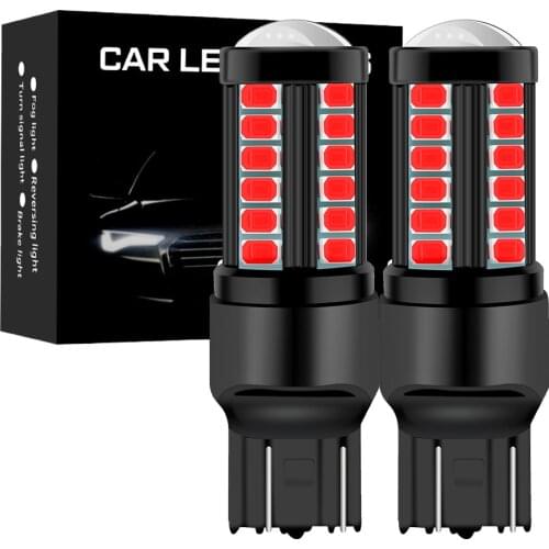 ASLENT 2x Signal Lamp 3157 Led Lamp P27/7W P27W 3156 Led T25 5730SMD T20 7443 W21/5W 7440 W21W WY21W Brake Light Reverse Light