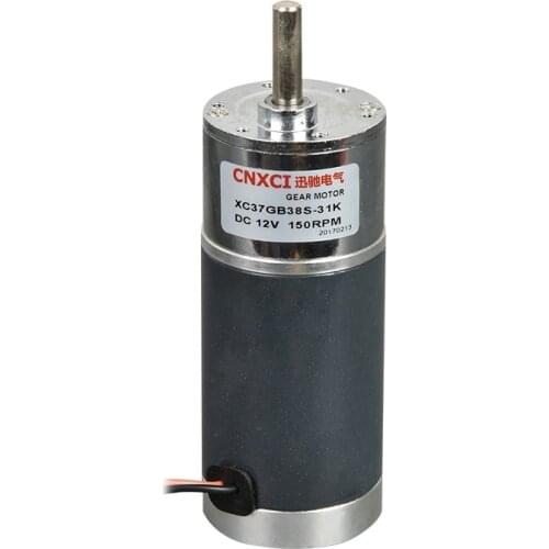 37GB38S, dc12v 24v 12-160RPM, DC miniature reduction gear motor, high torque