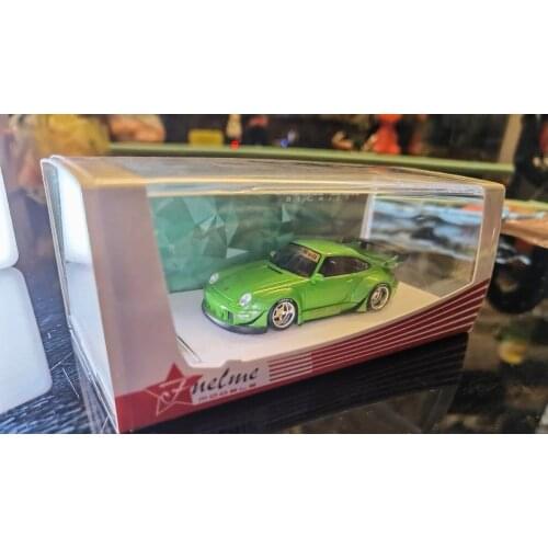 Fuelme 1:64 PORSCHE RWB PURE JADE RAUH-WELT out of print Limited 499pcs collection resin car model