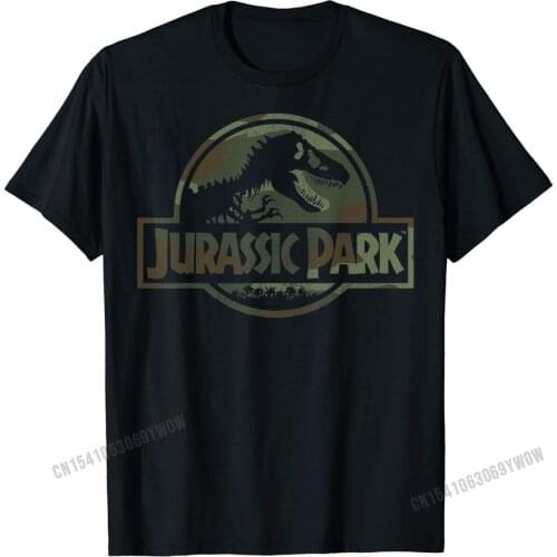 Jurassic Park Logo GraphicT-Shirt Cotton Tees Summer Cute Funny Tshirts