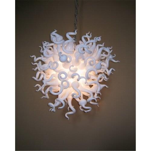 Crystal chandeliers glass white wedding decoration chandelier lighting- LR058