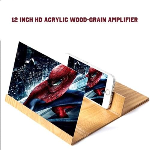 LS 12" Fashion 3D Mobile Phone Screen Amplifier Portable Universal Screen Magnifier Magnifying Screen Expander For Smartphone