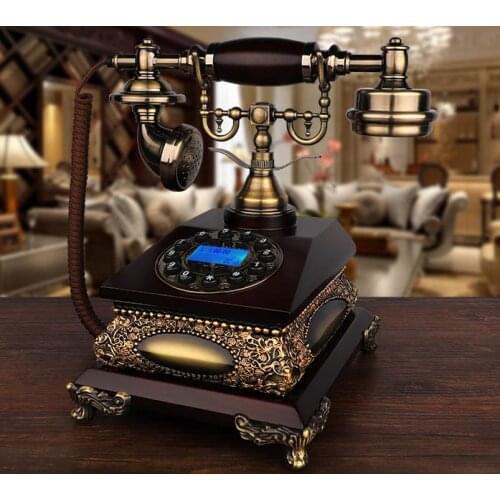 Fashion vintage decoration home antique telephone fixed telepphone /Hands-free/ backlit Caller ID