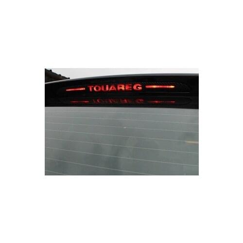 Carbon Fiber Positioned Rear Brake Light Sticker Case Cover Stickers for VW Volkswagen 2011-2017 Touareg