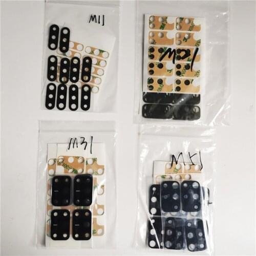 Wholesale 10pcs/lot Rear Camera Glass Lens For Samsung Galaxy M21 M31 M30S M01 M11 M51 Housing Rear Back Camea Lens Part