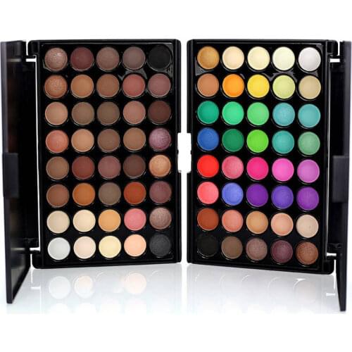 40 Color Matte Eyeshadow Palette Glitter Eye Shadow Waterproof Long Lasting Make Up Pallet Shimmer Women Beauty Eyes Eyeshadow