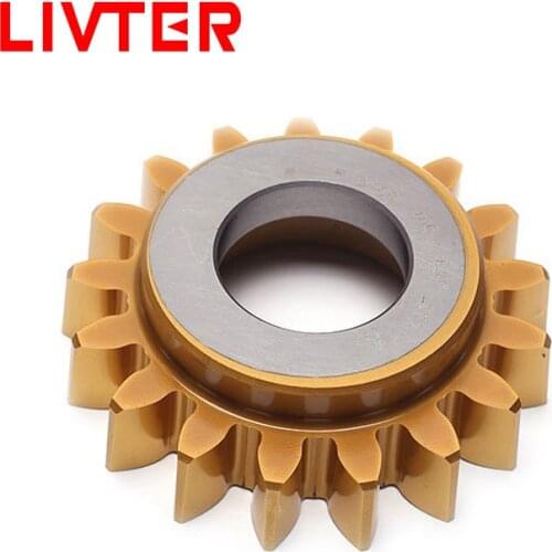 LIVTER HSS Gear Shaper Cutter-Disk Type Pinion Cutter customize size