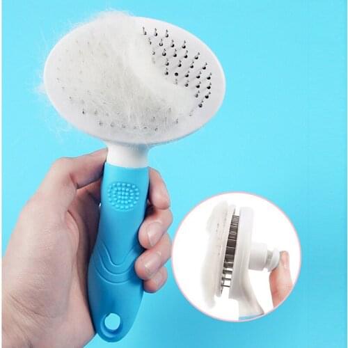 Soft Thin Needle Dog Hair Remover Cat Comb Grooming Brush Pet Hair Trimmer Cleaning Dog Accessories Cat Grooming Pet Supplies