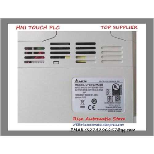 VFD-M Inverter AC Motor Drive 3 Phase 220V 2.2Kw 3HP 10A 400HZ New VFD022M23B