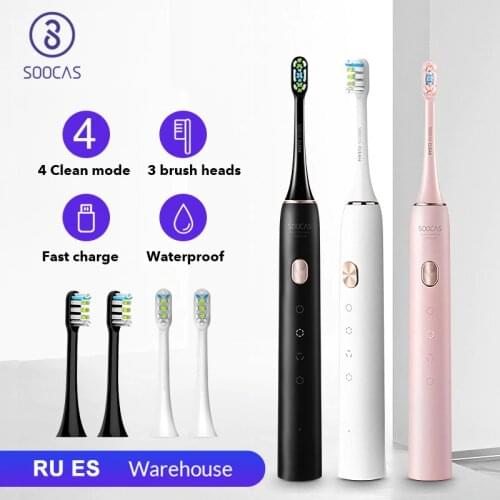 Xiaomi SOOCAS Sonic Electric Toothbrush Smart toothbrush ultrasonic automatic Tooth brush USB fast charging adult waterproof 5