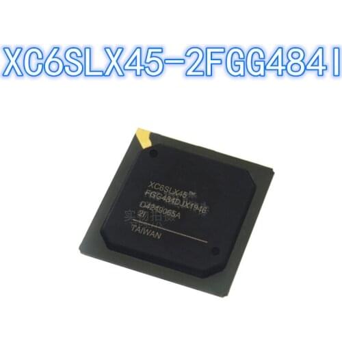 1PCS Original XC6SLX45-2FGG484I BGA-484 XC6SLX45 BGA484 Embedded-FPGA (Field Programmable Gate Array)