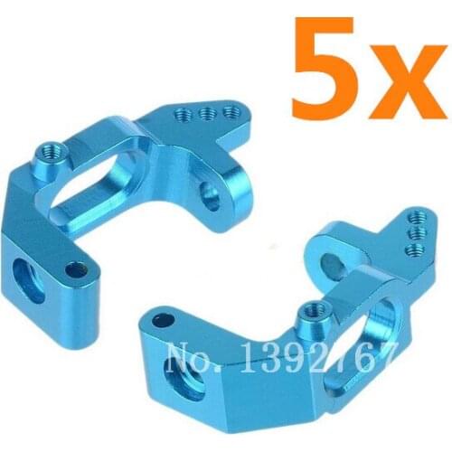 Wholesale 5Packs/Lot HSP 102010 02015 Aluminium Steering Arm Mount Upgrade Parts For 1/10 RC Model Car On Road 94102 SONIC