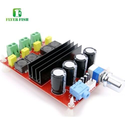 Digital Amplifier Audio Board TDA3116 Power Audio Amp 2.0 Class D Amplifiers Stereo HIFI amplifier DC12-24V 2*50W 100W AUX