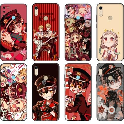 Black tpu Case For Honor 8a Prime 8s 9 10X Lite 9A 9C 9X Premium Pro 9S Case Cover Anime Toilet-Bound Hanako-kun
