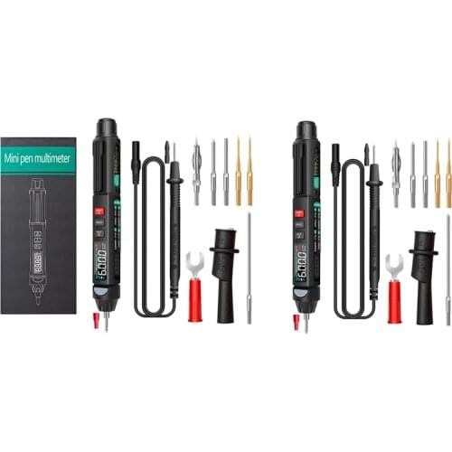 ANENG A3008 Digital 6000 Counts Intelligent Professional Multimeter Sensor Pen Tester Current Meter Non-Contact Voltmeter