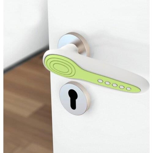 Door Handle Glove Cover Door Handle Protector Guarder Crashproof, Food Grade Silicone, Anti-Static, Safety Equipment (6 INCH)