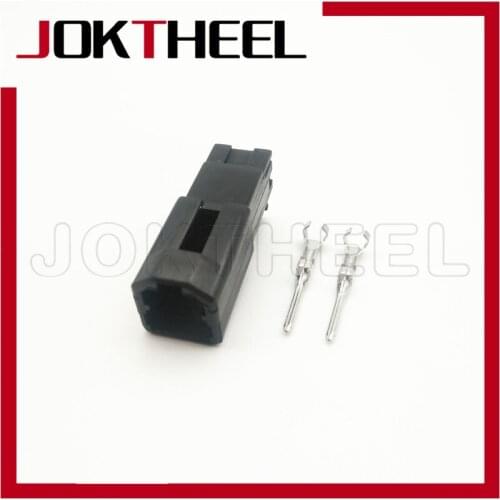 1/5/10/20 set kit 1mm TE AMP 2 pin way male female sound tweeter horn plug car speaker connector for Mazda 174057-2