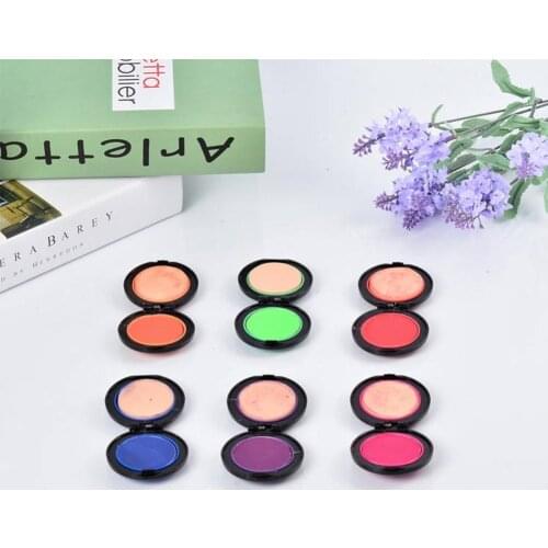 Temporary Hair Dye Disposable Hair Dye Honey Powder Hair Beauty Dyed Chalk Baking Colorful Dye Powder 4pcs/6pcs Cake Colors G6I3