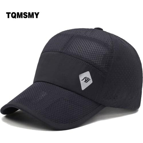 TQMSMY Summer outdoors Hats Mesh Baseball Cap Men Quick-Drying Breathable Women Collective activities Caps TMAT76