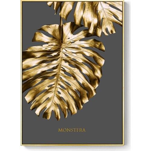 Abstract Leaf Flower Feathers DIY Cross Stitch Embroidery 11CT Kits Craft Needlework Set Cotton Thread Printed Canvas Room