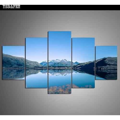 Op de muur HD print olieverf Film modulaire foto Scenery poster kind room decor woondecoratie 5 stks canvas art z313