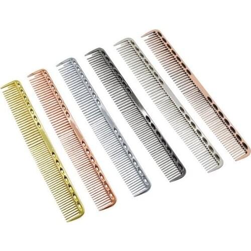 New 200 pcs Stainless Steel Professional Salon Hair Hairdressing Anti-static Barbers Comb