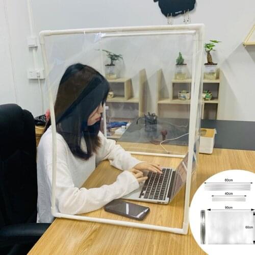 Splicing isolator DIY Desk Partition Baffle Screen Anti-spray Transparent Isolation Board Protect Room Dividers Creativity
