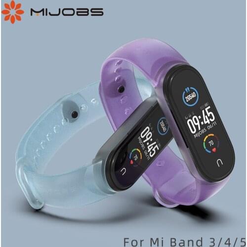 Bracelet For Xiaomi Mi Band 5 NFC Strap For Miband 4 Wristband 3 Correa Silicone Strap Accessories Mi 5 Replacement Belt