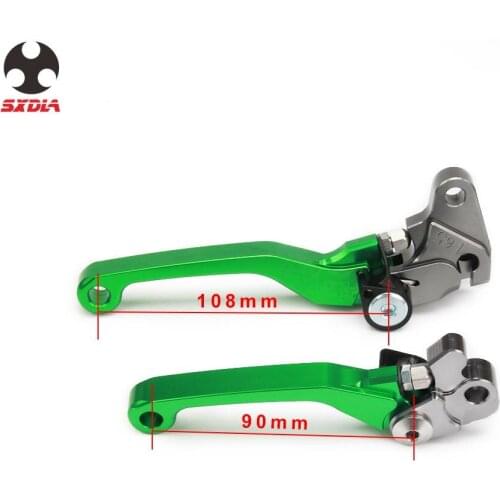 For Kawasaki KLX450R KLX 450R 2008 2009 2010 2011 2012 2013 2014 2015 Brake Handle CNC Motorcycle Clutch Brake Lever Handle