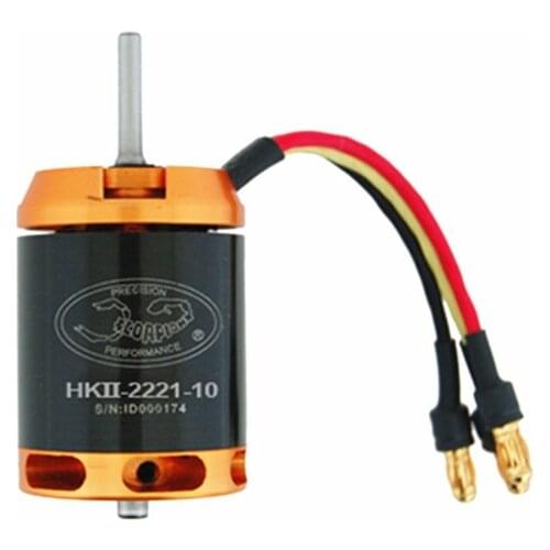 Scorpion HKII-2221-10 High-Speed Powerful Brushless Motor Rc Model Drone Brushless Motor For Rc Planes Accessories