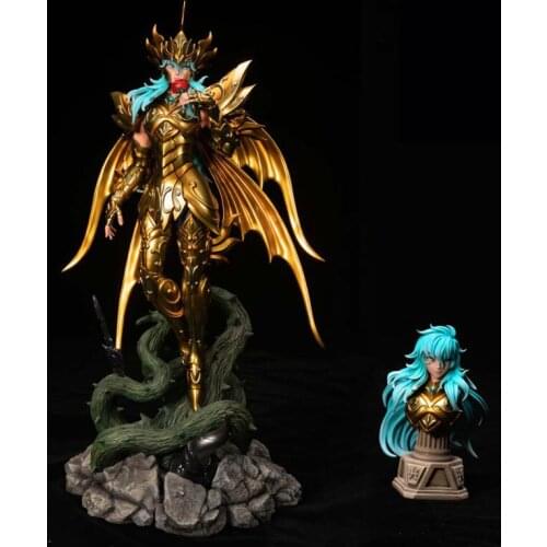 Spot [Yihong] WWF Studio God 1/6 Scale Gold Piscess GK Limited Edition Handmade Resin Statue Figure Model Size:44*28*22CM