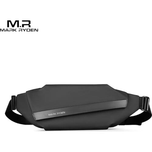 MARK RYDEN New Crossbody Bag Men Water Resistant Chest Bag Light Weight Male Nylon & Oxford Shoulder Bag Outdoor Sling Bag