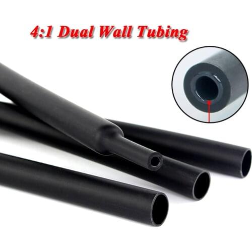 4:1 HEAT SHRINK ADHESIVE GLUE LINED Dual Wall Shrink Tubing tube