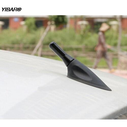 Universal Mini 3.5cm Carbon Fiber Screw Aluminum Car Short Stubby Mast Antenna A