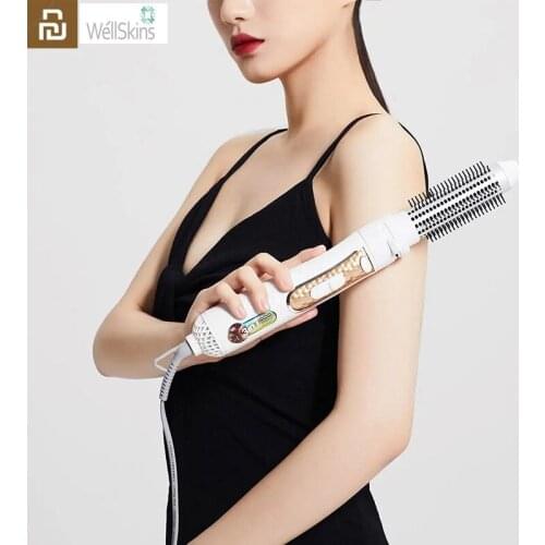 Youpin Wellskins 4 in 1 Negative Ion Air Comb Kit Brush For Hair Style Hair Dryer Dry Straighten Curl