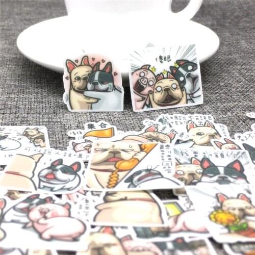 40 pcs The daily selling of a dog Stickers Scrapbooking Decoration DIY toy phoneAblum Diary Label Sticker Kawaii Stationery