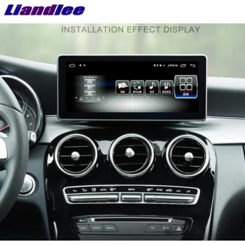Liislee Car Multimedia Player NAVI For Mercedes Benz C Class MB W205 2014~2018 CarPlay 4G RAM Car Radio Stereo GPS Navigation