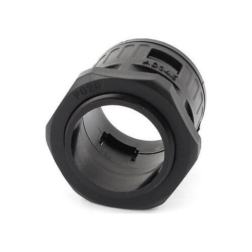 PG29 AD 34.5 Plastic Corrugated Pipe Bellows Wire Cable Quick Fitting Connector