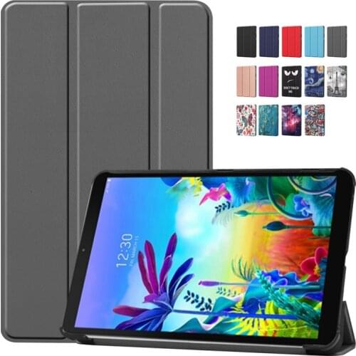 For LG G Pad GPad 5 Case 10 1 inch LM-T600L PU Leather Folding Stand Magnetic Cover for LG GPad5 10.1 inch Tablet Case Kids