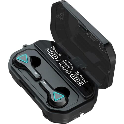 Docooler TWS BT5.1 Earphones 2000mAh Charging Box Wireless Headphone HiFi Stereo Sports Waterproof Earbuds Headsets With Mic