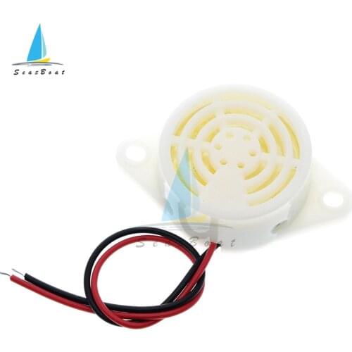 90DB Alarm High-decibel 3-24V 12V Electronic Buzzer Beep Alarm Intermittent Continuous Beep for Arduino SFM-27