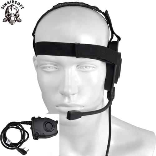 Element Z Tactical Bowman Elite II Headset For Kenwood Midland Wearable Earphone Pins PTT Military Z-TAC Airsoft Hunting Comtac